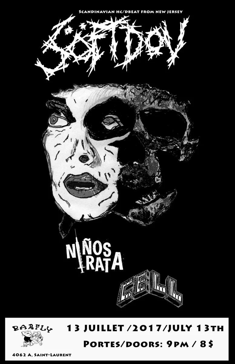 Montreal punk show July 13