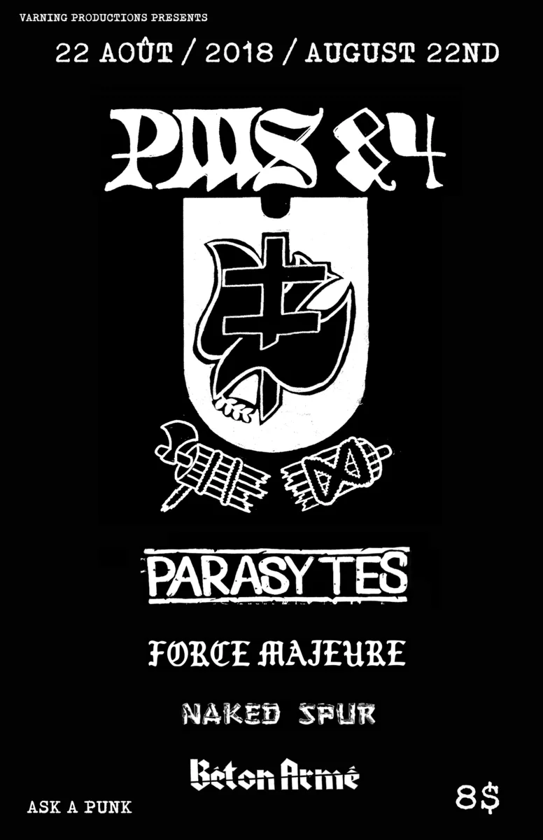 PMS 84 Montreal show