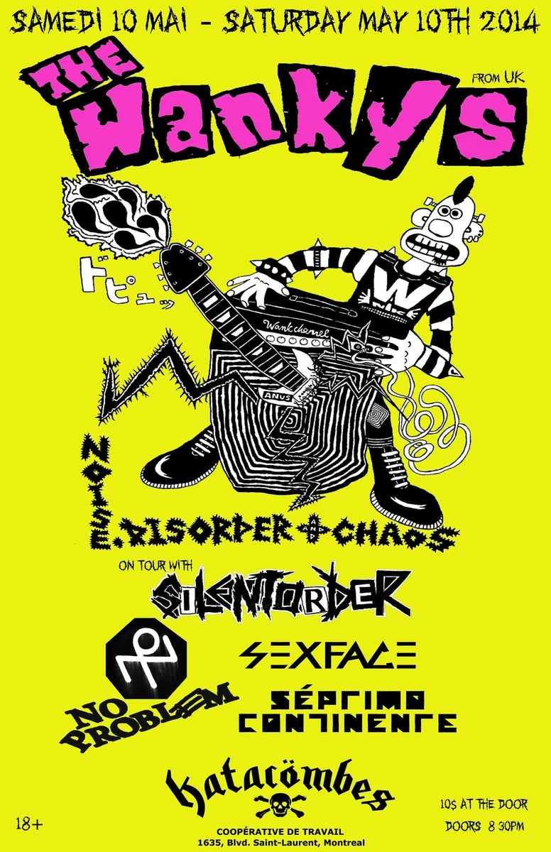 The Wankys at Katacombes