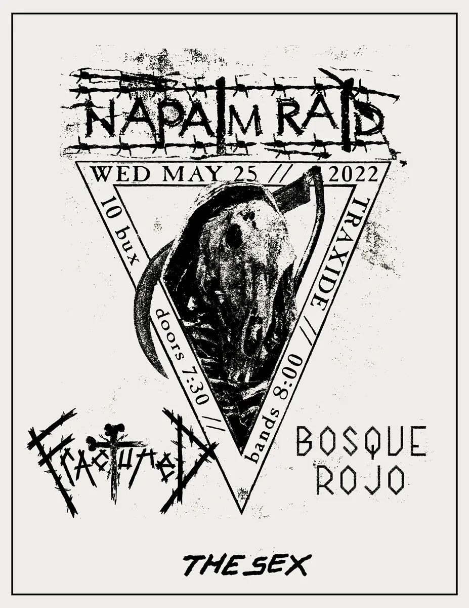 Napalm Raid Montreal show