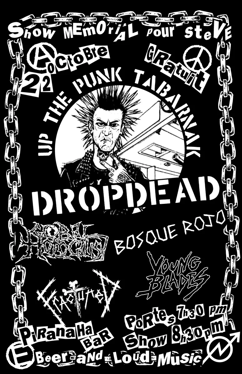 Dropdead memorial show for Steve