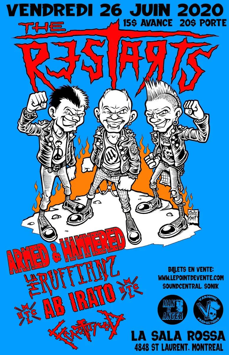 The Restarts Montreal show