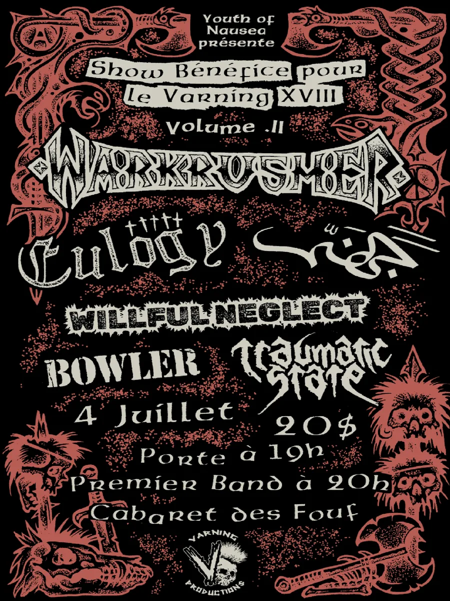 Varning XVIII benefit show volume two