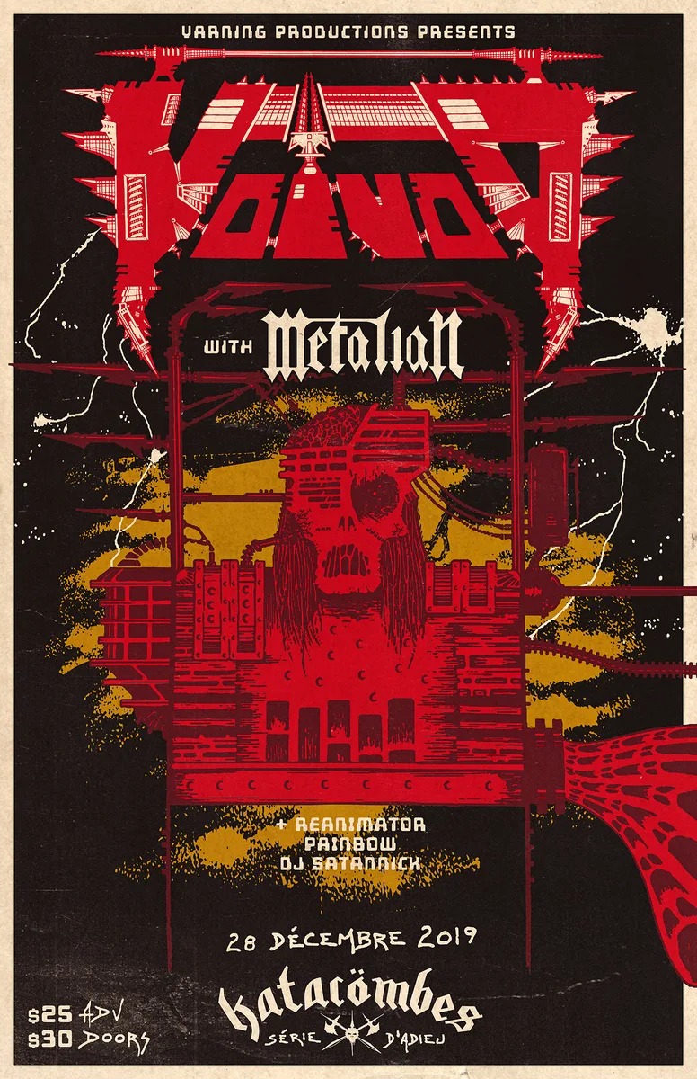 Voivod at Katacombes