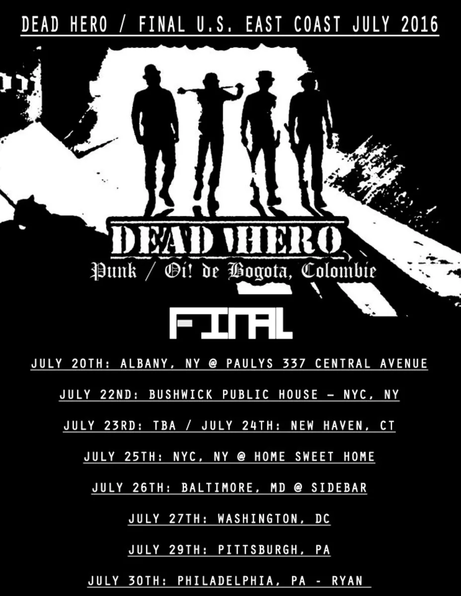 Dead Hero Tour
