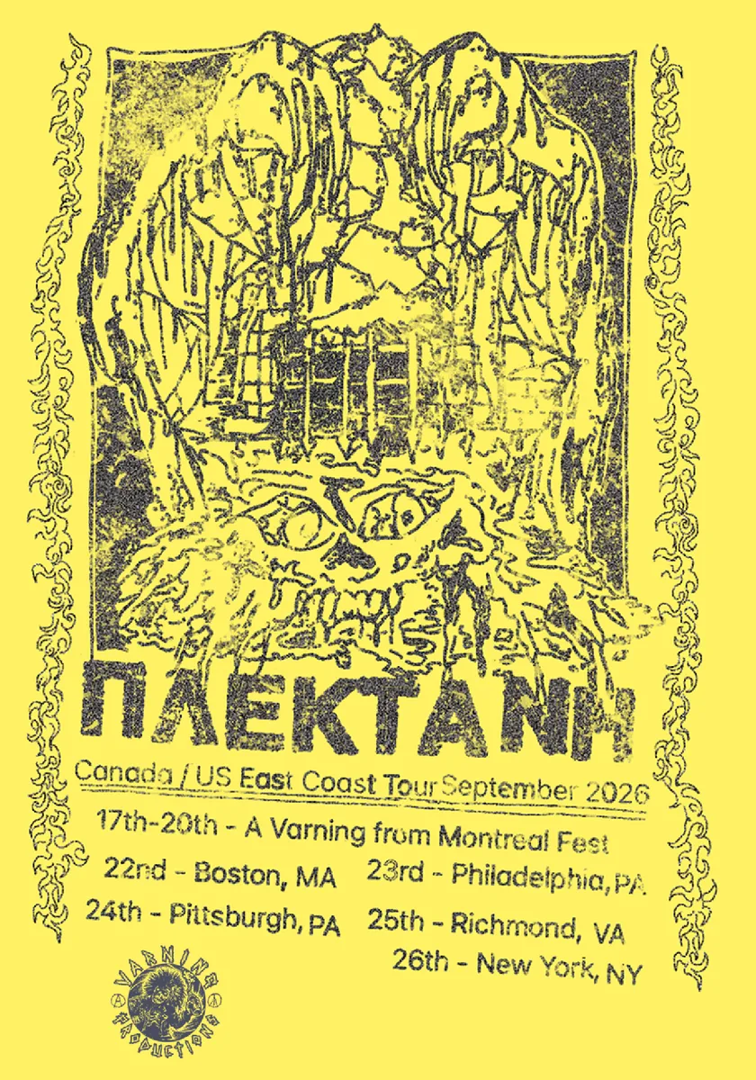 Plektani Tour flyer